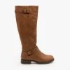Nature Breeze Studded Buckle Rider Boots FINAL SALE