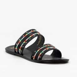 Beast Shoes Studded Double Strap Sandals Newest Arrivals