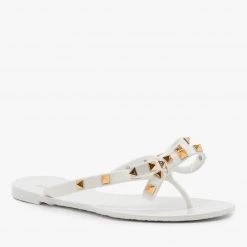 Bamboo Shoes Studded Flip Flop Sandals Newest Arrivals