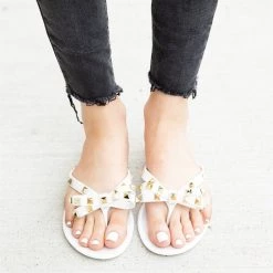 Weeboo Studded Jelly Bow Tie Sandals 15 Weeboo Studded Jelly Bow Tie Sandals