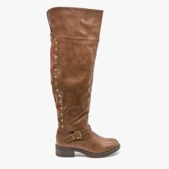 Refresh Studded Knee High Boots Newest Arrivals