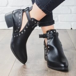 Qupid Shoes Studded Rocker Booties Newest Arrivals