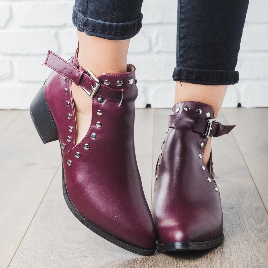 Qupid Shoes Studded Rocker Booties Newest Arrivals 2 Qupid Shoes Studded Rocker Booties Newest Arrivals