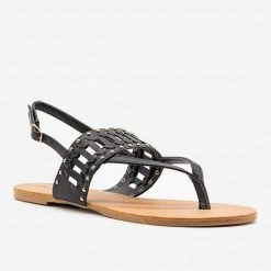 Qupid Shoes Studded Simple Slingback Sandals Newest Arrivals 13 Qupid Shoes Studded Simple Slingback Sandals Newest Arrivals