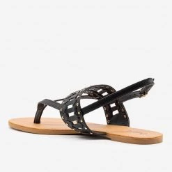 Qupid Shoes Studded Simple Slingback Sandals Newest Arrivals 14 Qupid Shoes Studded Simple Slingback Sandals Newest Arrivals