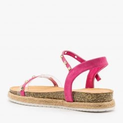 Nature Breeze Studded Strappy Espadrille Sandals 15 Nature Breeze Studded Strappy Espadrille Sandals