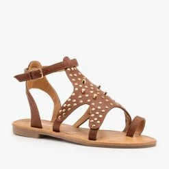 Forever Newest Arrivals Studded Toe Hold Sandals 14 Forever Newest Arrivals Studded Toe Hold Sandals