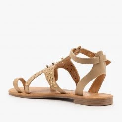 Forever Newest Arrivals Studded Toe Hold Sandals 10 Forever Newest Arrivals Studded Toe Hold Sandals