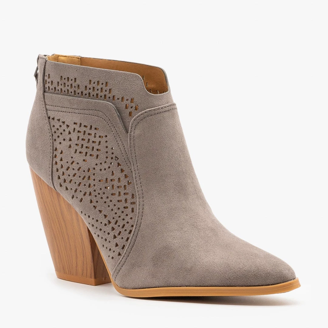 Qupid Shoes Stunning Laser Cut Booties Newest Arrivals 8 Qupid Shoes Stunning Laser Cut Booties Newest Arrivals