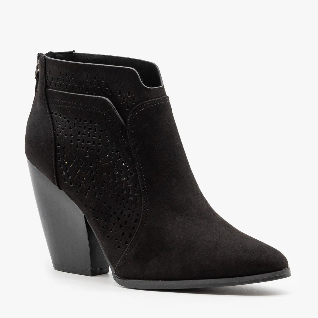 Qupid Shoes Stunning Laser Cut Booties Newest Arrivals 7 Qupid Shoes Stunning Laser Cut Booties Newest Arrivals