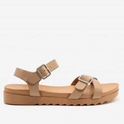 Weeboo Sturdy Cross-Buckled Sandal Newest Arrivals 21 Weeboo Sturdy Cross-Buckled Sandal Newest Arrivals