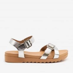 Weeboo Sturdy Cross-Buckled Sandal Newest Arrivals