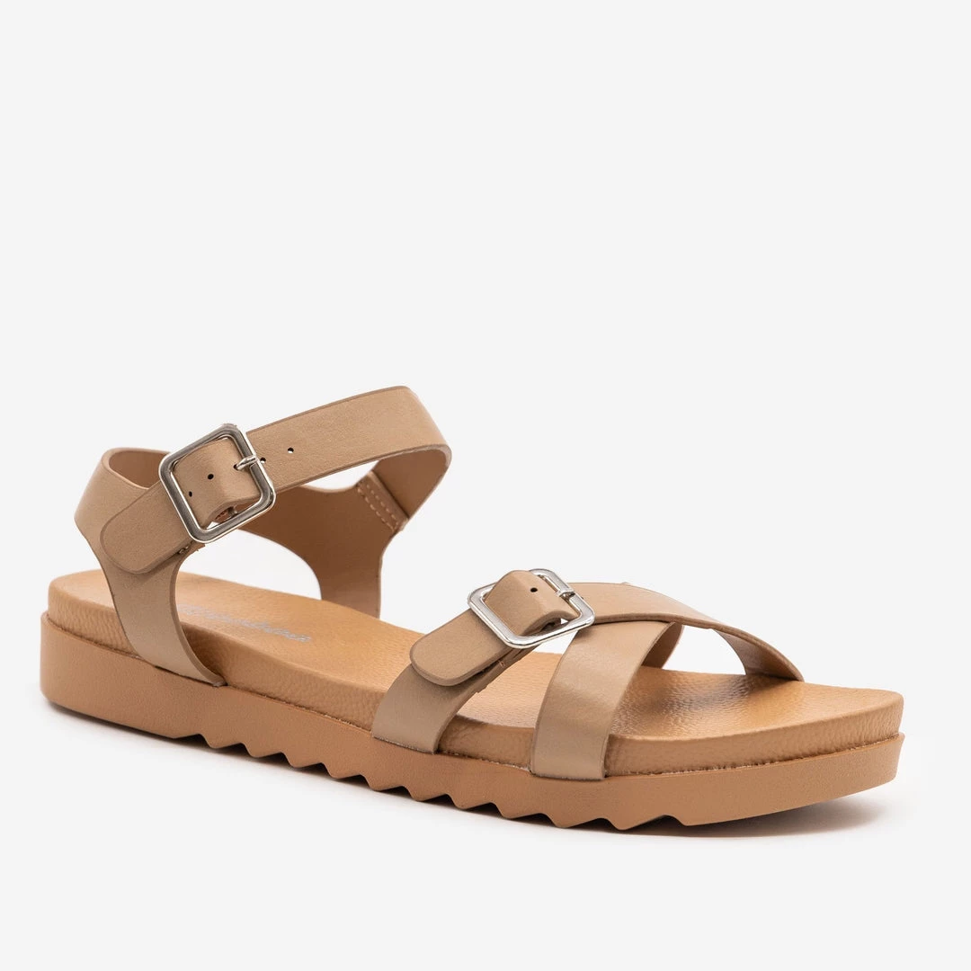 Weeboo Sturdy Cross-Buckled Sandal Newest Arrivals 10 Weeboo Sturdy Cross-Buckled Sandal Newest Arrivals