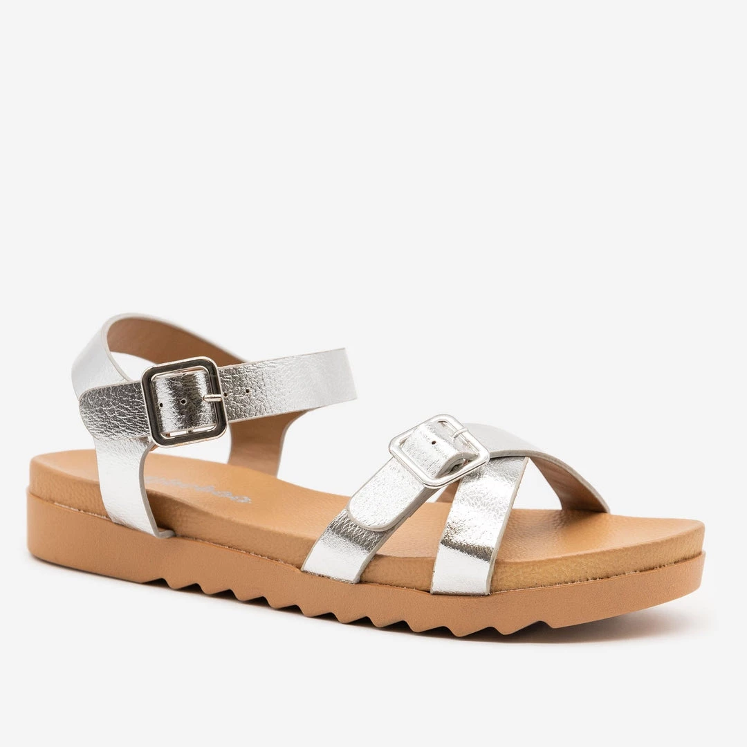 Weeboo Sturdy Cross-Buckled Sandal Newest Arrivals 3 Weeboo Sturdy Cross-Buckled Sandal Newest Arrivals