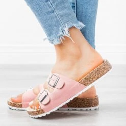 Forever Stylish Double Buckle Sandals Newest Arrivals