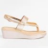 Bamboo Shoes Newest Arrivals Stylish Thong Wedge Sandals