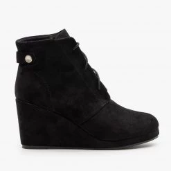 Chase & Chloe Stylish Wedge Heel Ankle Booties FINAL SALE 14 Chase & Chloe Stylish Wedge Heel Ankle Booties FINAL SALE