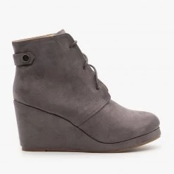 Chase & Chloe Stylish Wedge Heel Ankle Booties FINAL SALE 15 Chase & Chloe Stylish Wedge Heel Ankle Booties FINAL SALE