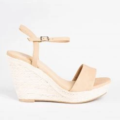 Soda Shoes Newest Arrivals Espadrille Open-toe Wedges