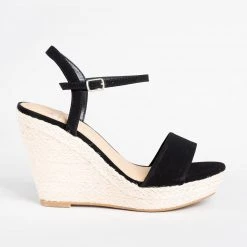 Soda Shoes Newest Arrivals Espadrille Open-toe Wedges