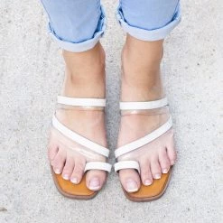 Mata Sunlight Printed Toe Ring Sandals Newest Arrivals