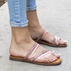 Mata Sunlight Printed Toe Ring Sandals Newest Arrivals