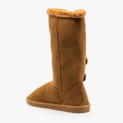 Forever Newest Arrivals Super Cozy Button Boots
