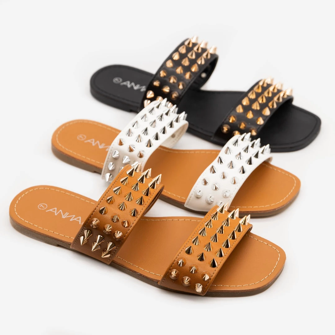 Anna Shoes Super Studded Summer Sandals 9 Anna Shoes Super Studded Summer Sandals