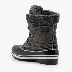 Forever Sweater Cuff Quilted Snow Boots Newest Arrivals