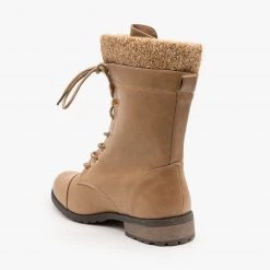 Forever Sweater Knit Combat Boots FINAL SALE