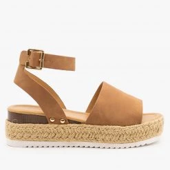 Top Moda Sweet And Simple Espadrille Platform Sandals