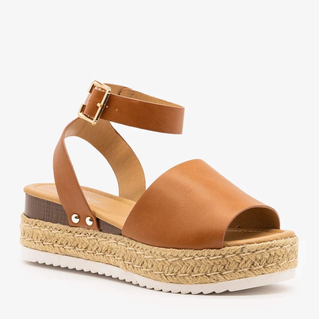 Top Moda Sweet And Simple Espadrille Platform Sandals 8 Top Moda Sweet And Simple Espadrille Platform Sandals
