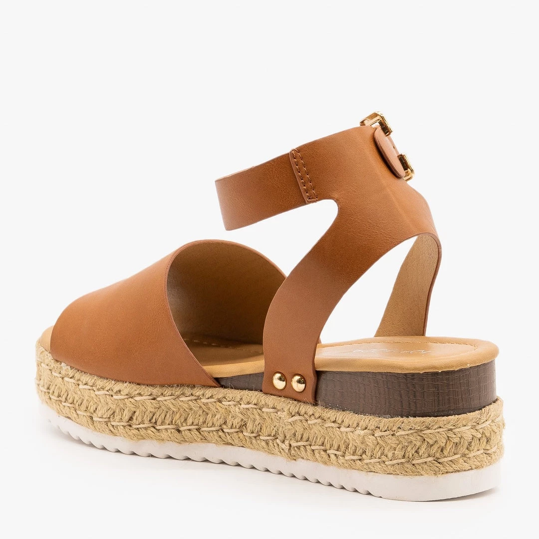 Top Moda Sweet And Simple Espadrille Platform Sandals 9 Top Moda Sweet And Simple Espadrille Platform Sandals