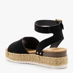 Top Moda Sweet And Simple Espadrille Platform Sandals 23 Top Moda Sweet And Simple Espadrille Platform Sandals