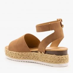 Top Moda Sweet And Simple Espadrille Platform Sandals