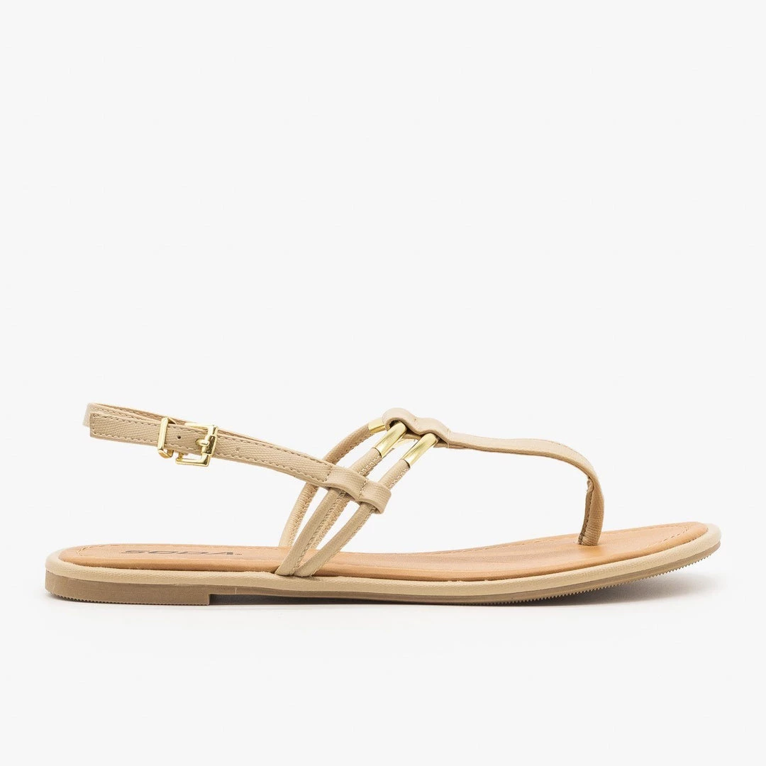 Soda Shoes Newest Arrivals T-Strap Slingback Sandals 2 Soda Shoes Newest Arrivals T-Strap Slingback Sandals