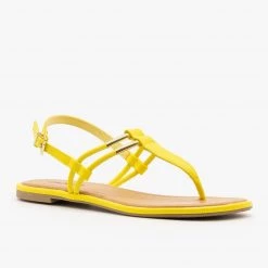 Soda Shoes Newest Arrivals T-Strap Slingback Sandals 18 Soda Shoes Newest Arrivals T-Strap Slingback Sandals