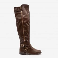 Forever Tall Buckled Boots FINAL SALE Newest Arrivals