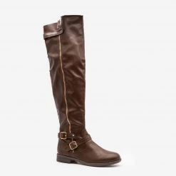 Forever Tall Buckled Boots FINAL SALE Newest Arrivals