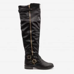 Forever Tall Buckled Boots FINAL SALE Newest Arrivals