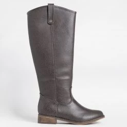 Breckelle's Tall Faux Leather Boots