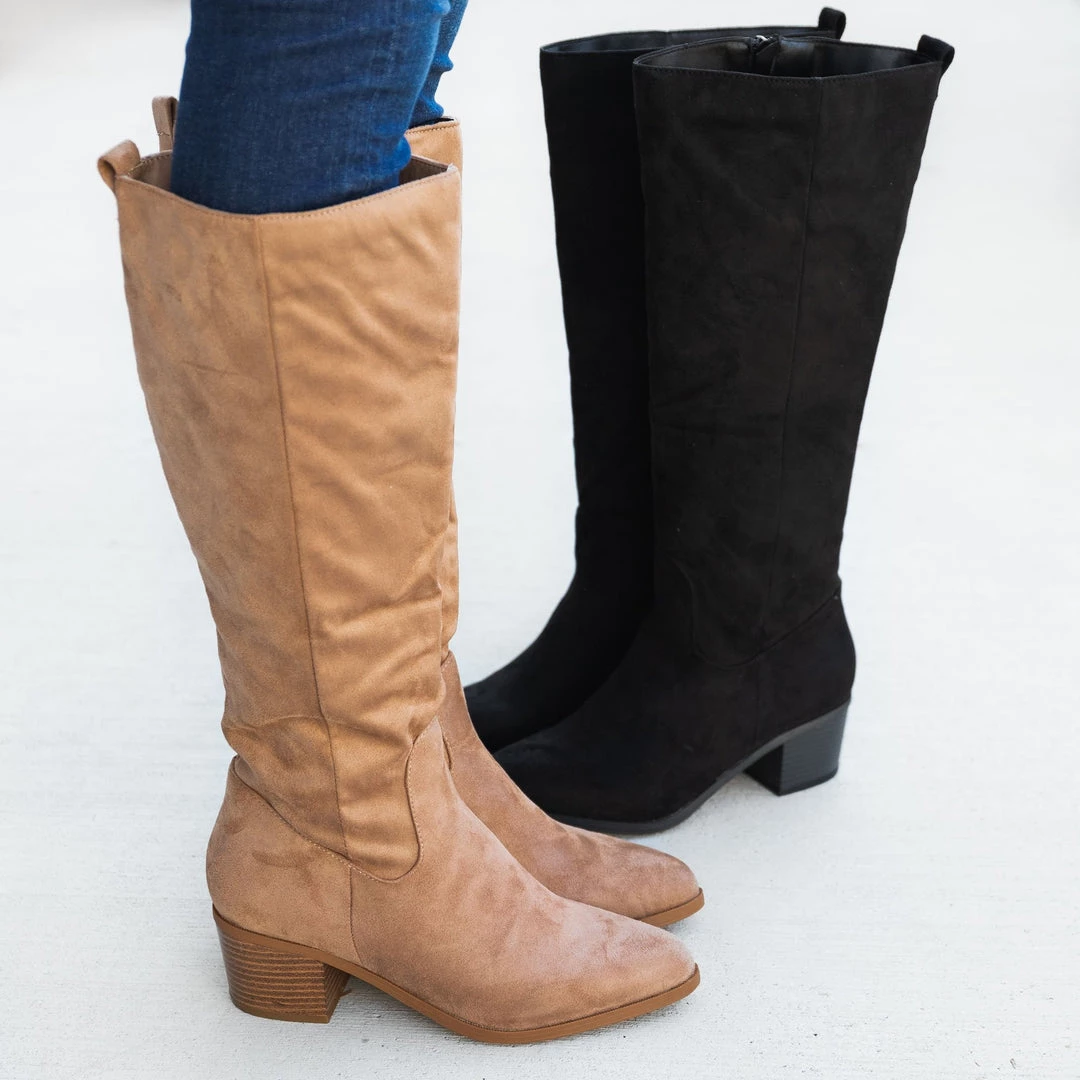 Cherish Tall Faux Suede Boots Newest Arrivals 8 Cherish Tall Faux Suede Boots Newest Arrivals