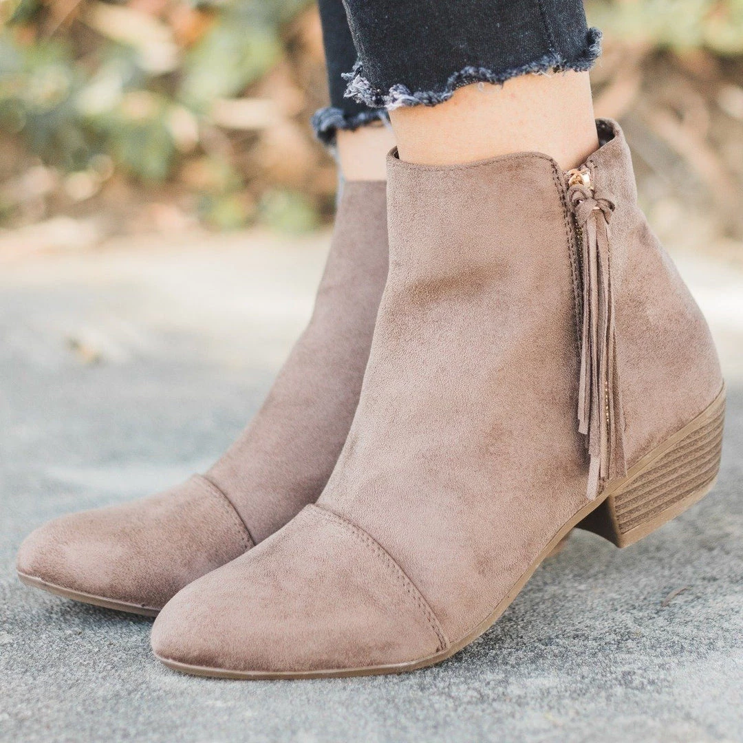 Nature Breeze Tassel Zipper Pull Booties Newest Arrivals 15 Nature Breeze Tassel Zipper Pull Booties Newest Arrivals