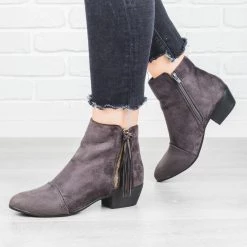 Nature Breeze Tassel Zipper Pull Booties Newest Arrivals 18 Nature Breeze Tassel Zipper Pull Booties Newest Arrivals