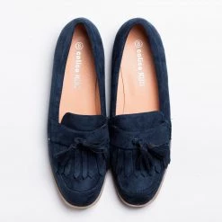 Calico Kiki Tasseled Fringe Loafer Flats Newest Arrivals