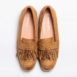 Calico Kiki Tasseled Fringe Loafer Flats Newest Arrivals