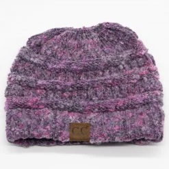 Shoetopia Newest Arrivals Violet Speckled CC Beanie