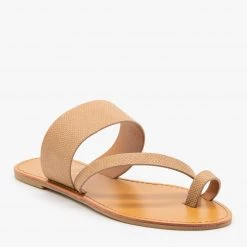 Mixx Shoes Textured Cross Strap Sandals Newest Arrivals
