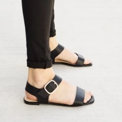 Bamboo Thick Buckled Everyday Sandals