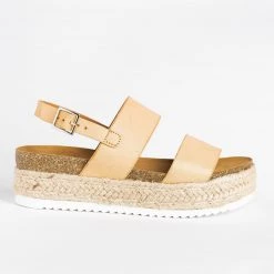 Soda Shoes Thick Strap Espadrille Sandals Newest Arrivals